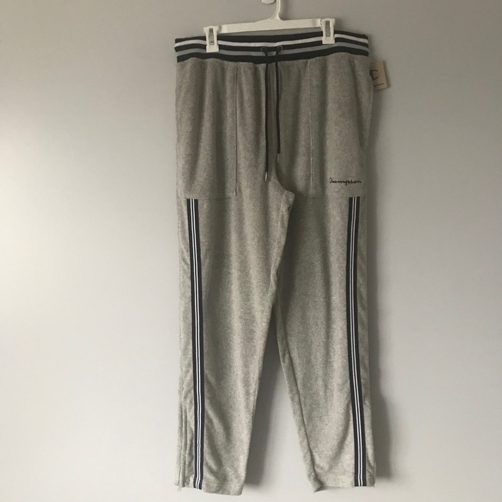 NWT Men’s Champion Terry Warm Up Pants